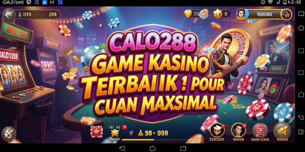 Tampilan menarik dari permainan Kasino di CALO288.