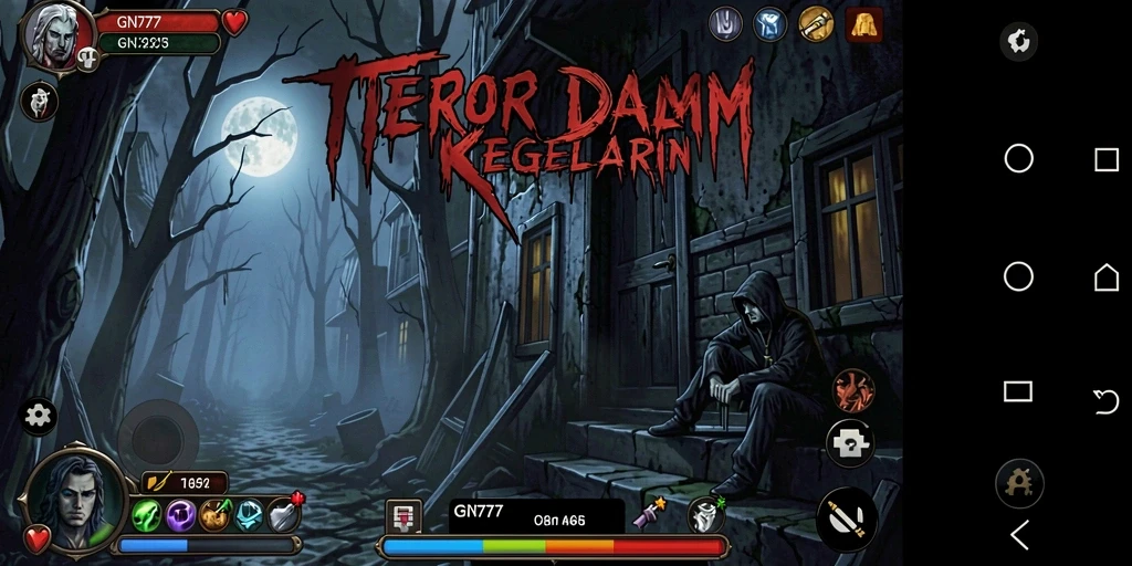 Tampilan gameplay menegangkan dari GN777 yang penuh kengerian.