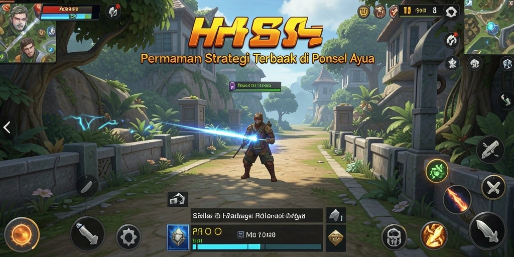 Screenshot yang menampilkan aksi strategis dalam H89.
