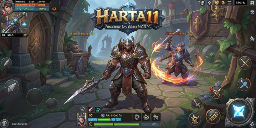 Tampilan gameplay HARTA11 yang menarik dan mendebarkan.