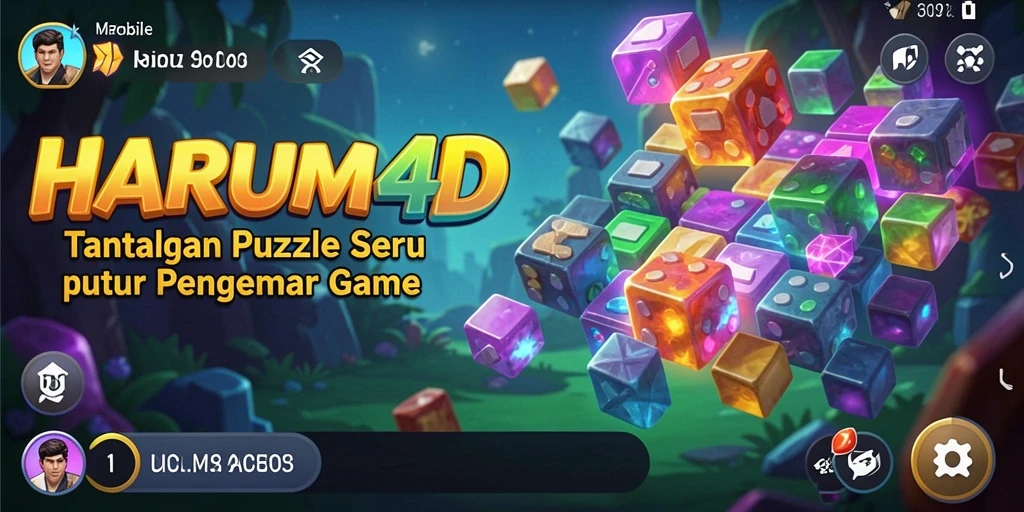 Tampilan gameplay HARUM4D yang menarik dan penuh tantangan.