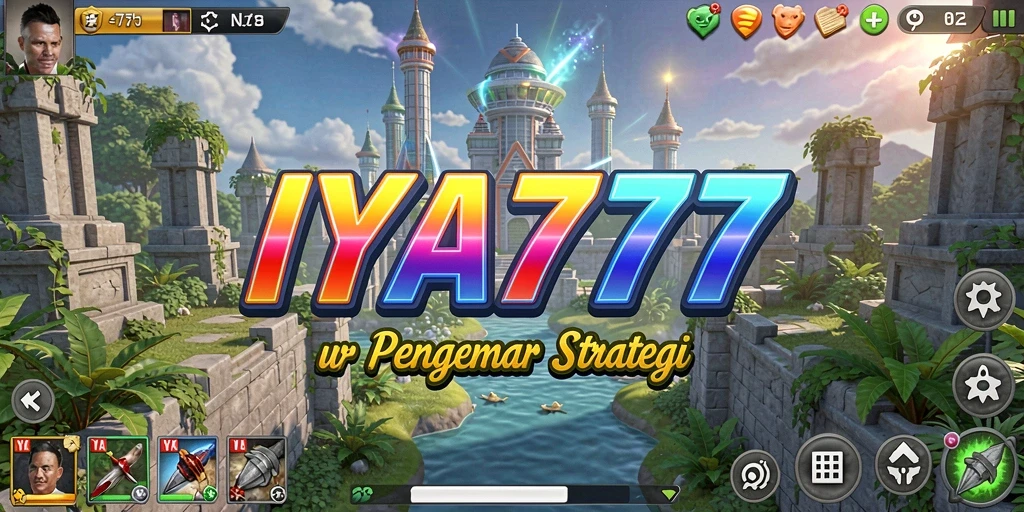 Screenshot menunjukkan aksi menegangkan dalam pertahanan menara.