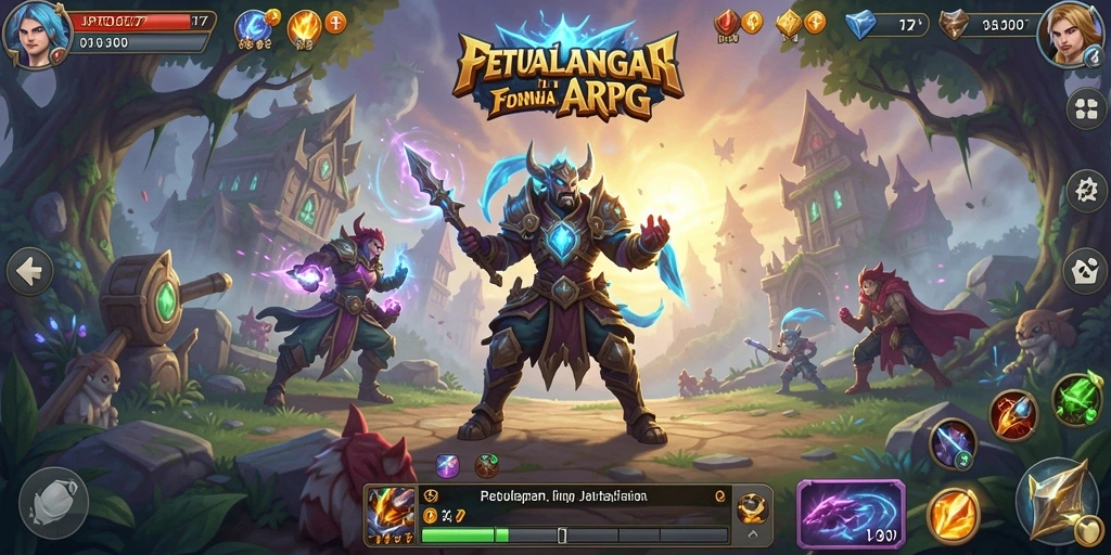 Tampilan gameplay seru dalam <strong>JPTOGEL77</strong> dengan aksi bertarung yang intens.