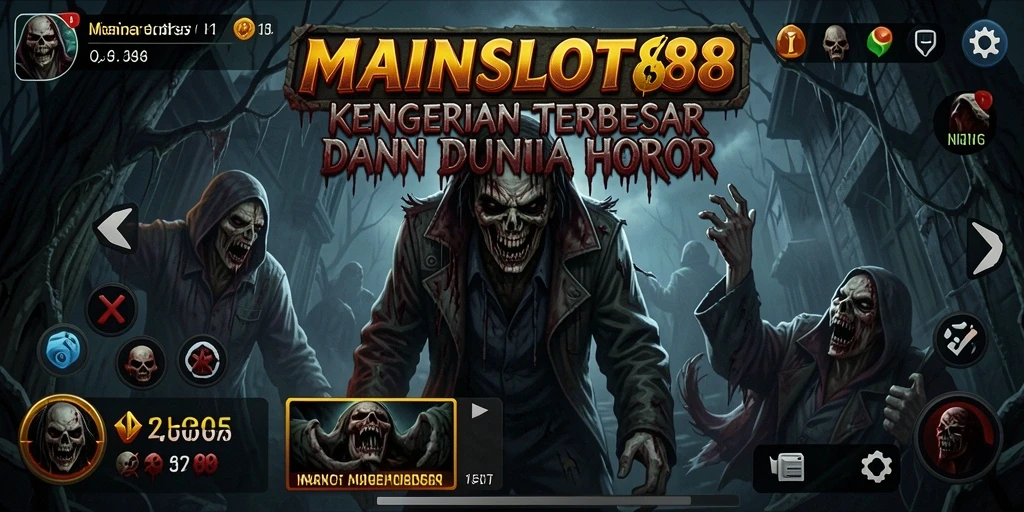 Gameplay menakutkan di MAINSLOT88 dengan grafik menegangkan.