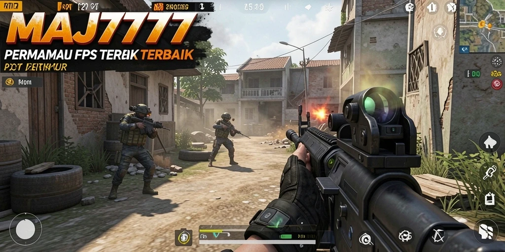 Tampilan gameplay MAJ777 yang mendebarkan dan penuh aksi.