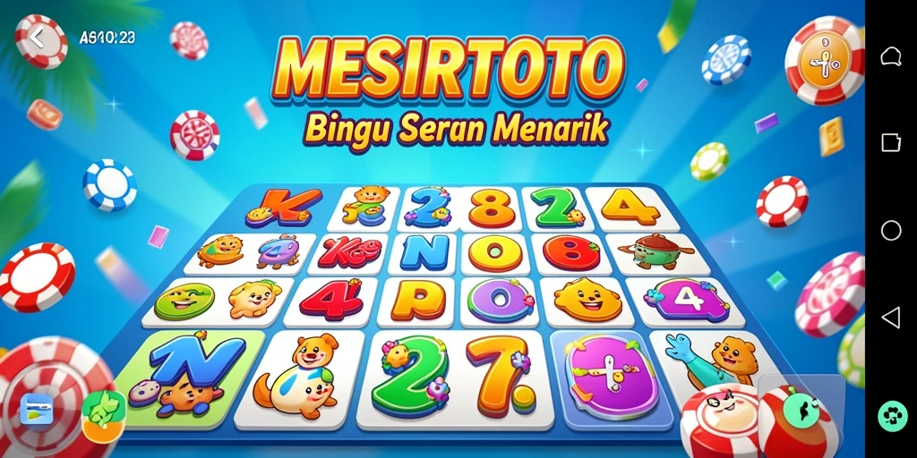 Tampilan gameplay MESIRTOTO yang menarik dan interaktif.