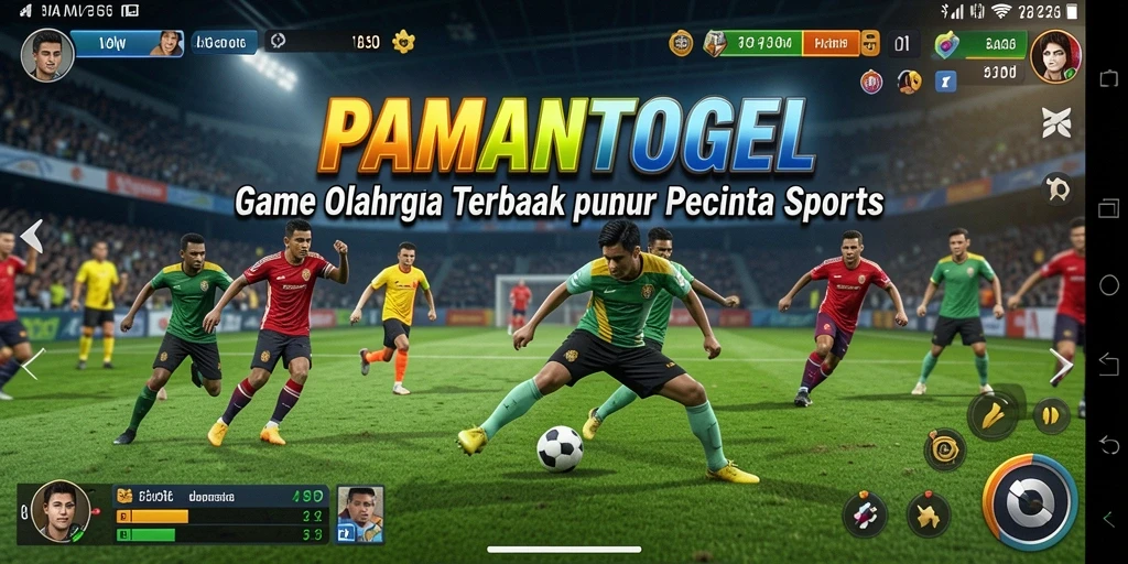 Tampilan gameplay yang seru dan interaktif di PAMANTOGEL.