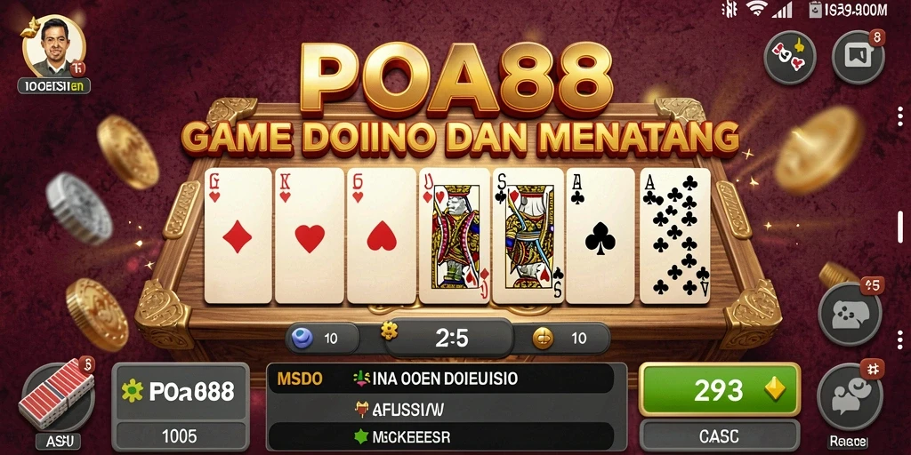 Tampilan gameplay POA88 yang mengasyikkan dan penuh tantangan.