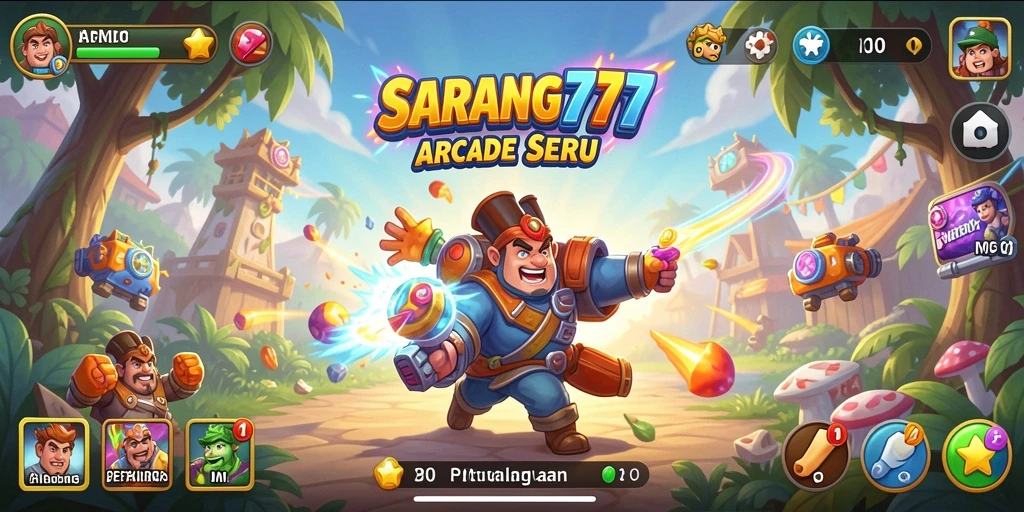 Tampilan menarik dari gameplay SARANG777 yang mengasyikkan.