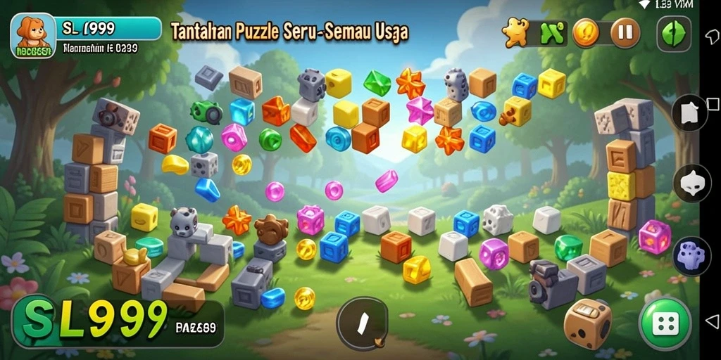Gameplay seru dengan berbagai tantangan Puzzle yang menantang.