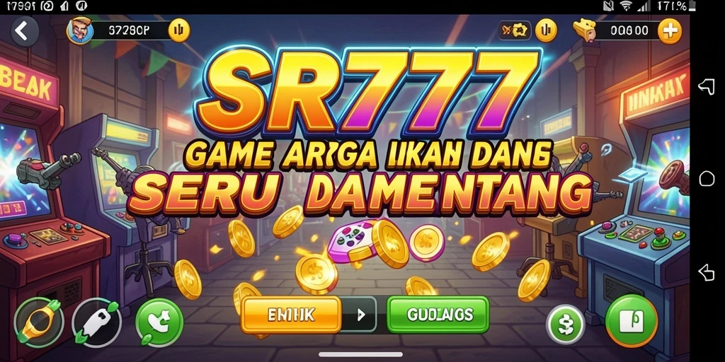 Tampilan gameplay seru dari SR777 dengan banyak tantangan arcade.
