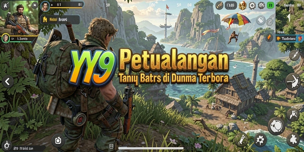 Screenshot gameplay Y89 menampilkan petualangan menarik di dunia terbuka.